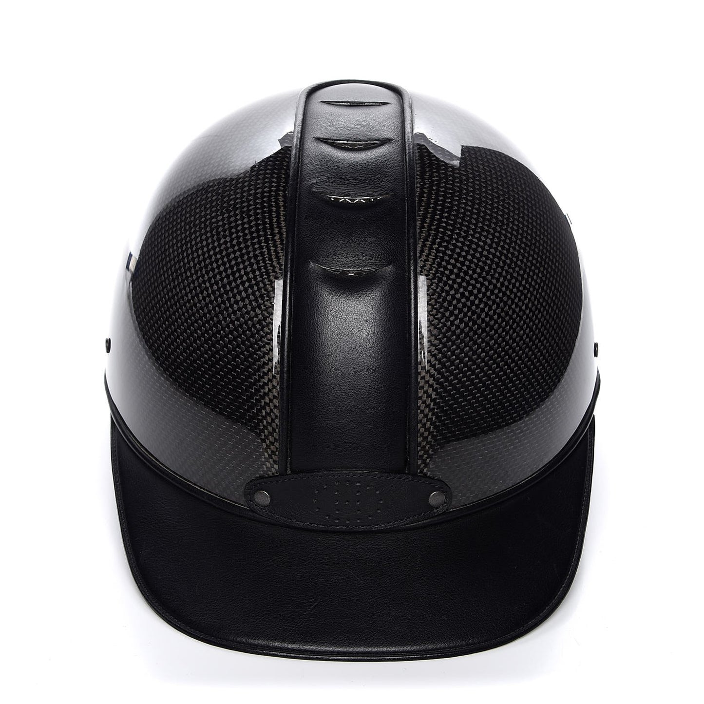 Carbon Fiber Equestrian Riding Helmet 60 Black