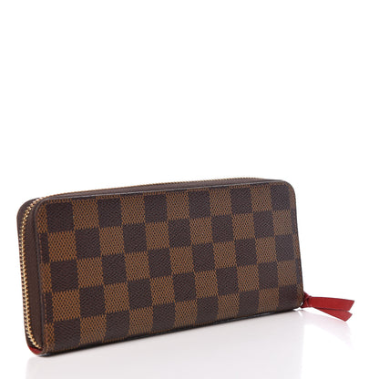 Louis Vuitton Damier Ebene Clemence Wallet 3 of 8