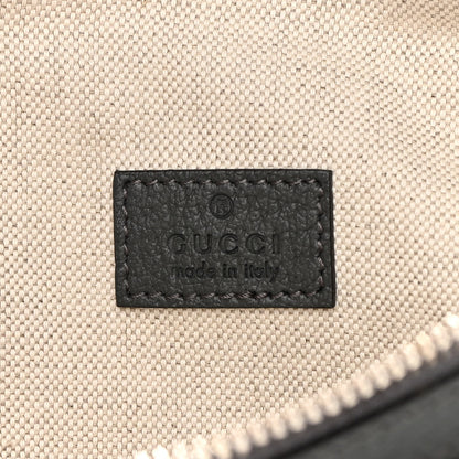 Gucci GG Supreme Monogram Textured Dollar Calfskin Ophidia Belt Bag Grey Black Graphite Grey 6 of 11