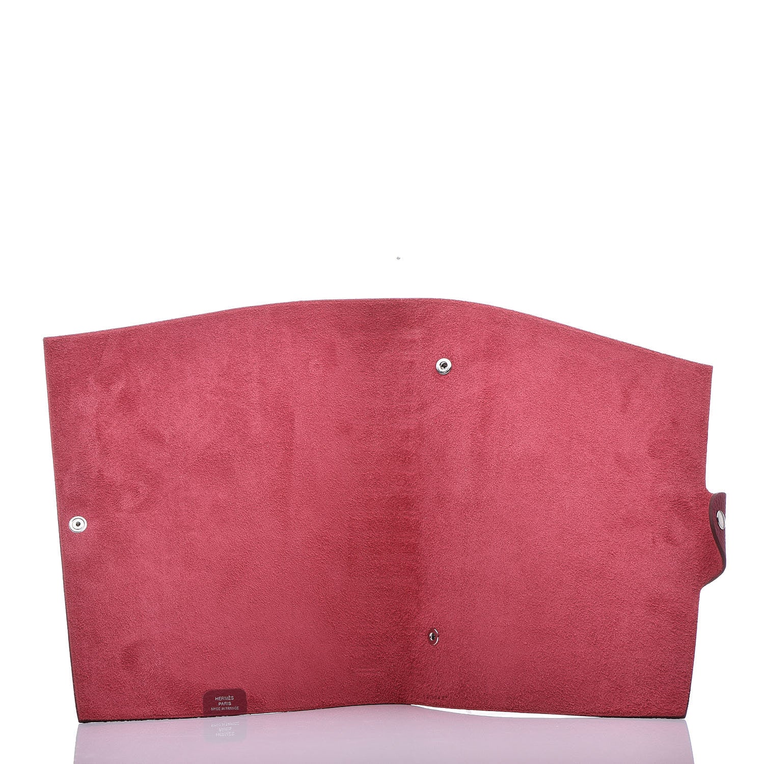 Hermes Togo Ulysse MM Notebook Cover Rubis 5 of 8