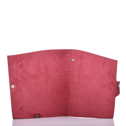 Hermes Togo Ulysse MM Notebook Cover Rubis 5 of 8