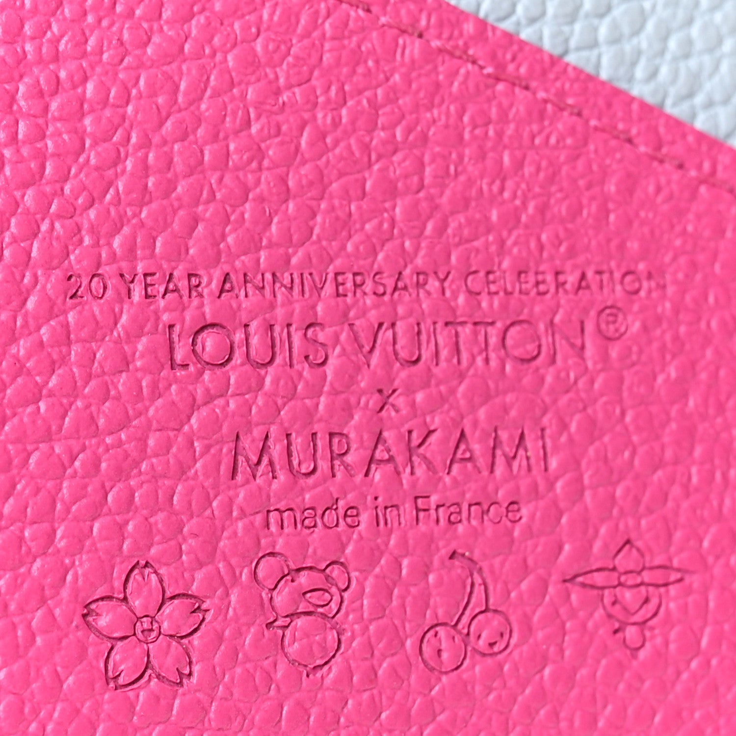 Louis Vuitton LV X TM Monogram Multicolor Criss-Cross Card Holder Kawaii Pink 6 of 7