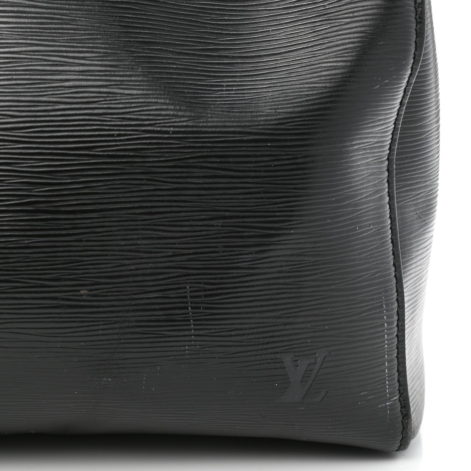 Louis Vuitton Epi Keepall 45 Black 12 of 18