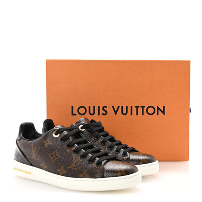 Louis Vuitton Patent Monogram Frontrow Sneakers 36 10 of 10