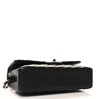 Chanel Lambskin Quilted Medium Double Flap Black 4 of 11