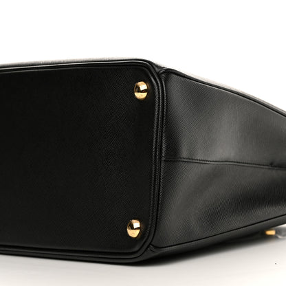 Prada Saffiano Lux Medium Tote Black 12 of 14