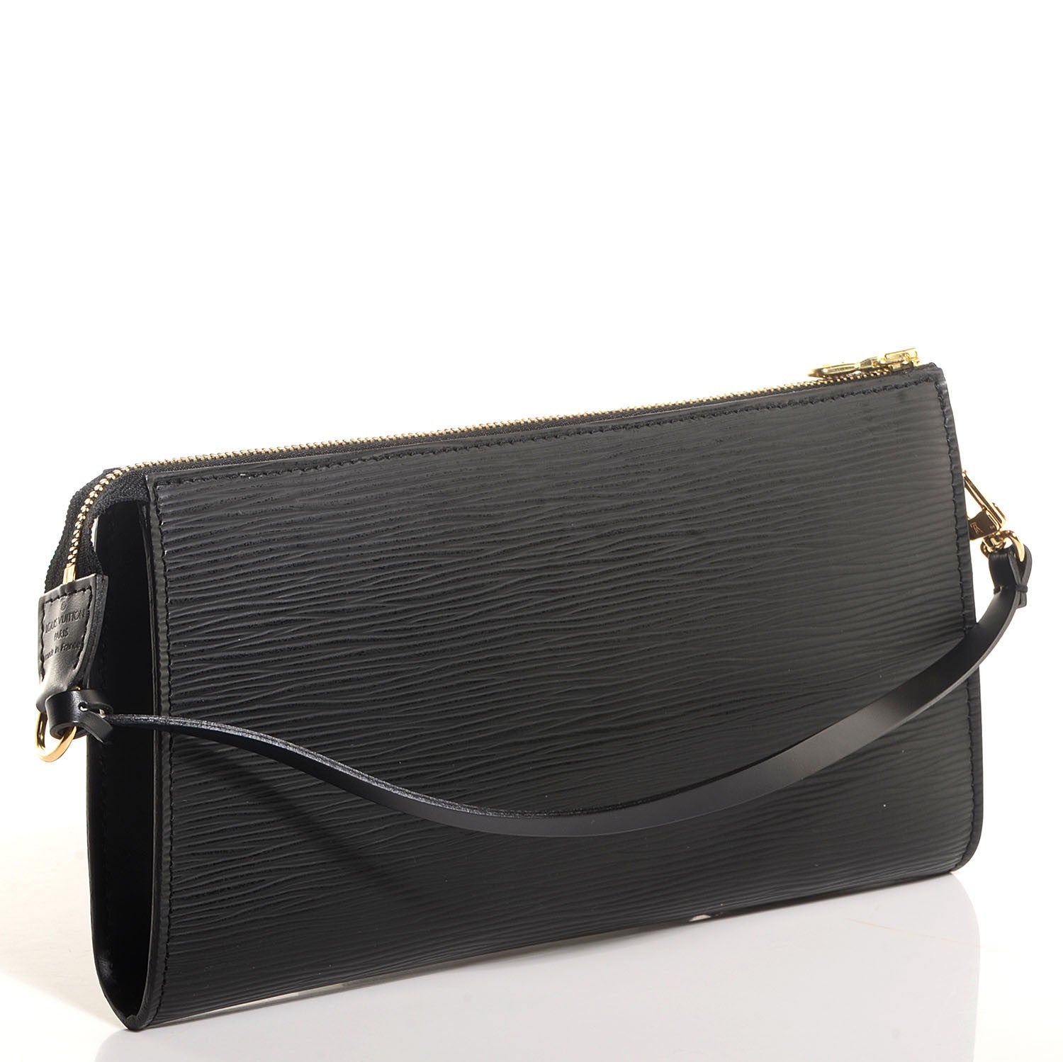 Louis Vuitton Epi Pochette Accessories 24 Black 3 of 7