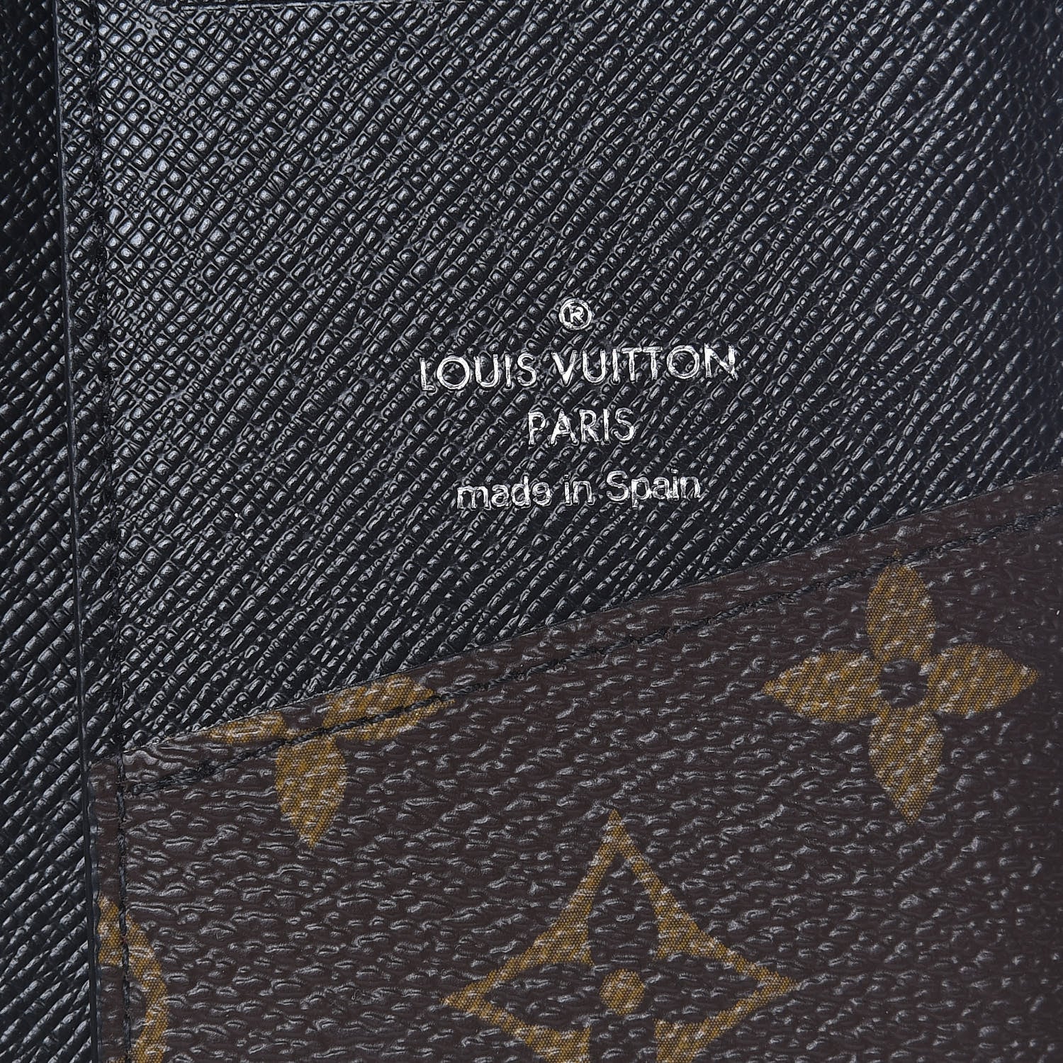 Louis Vuitton Monogram Macassar Pocket Organizer NM 6 of 7
