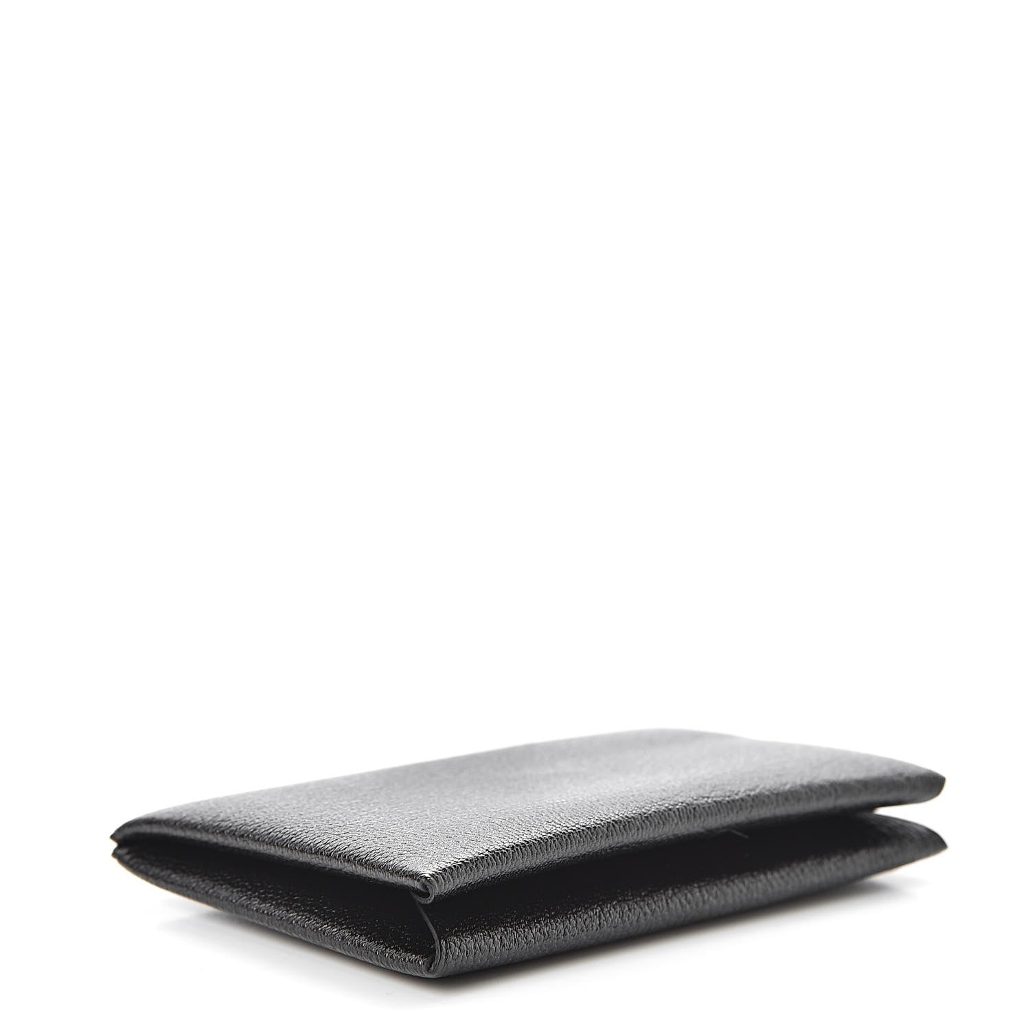 Hermes Chevre Mysore Calvi Card Case Black 4 of 8