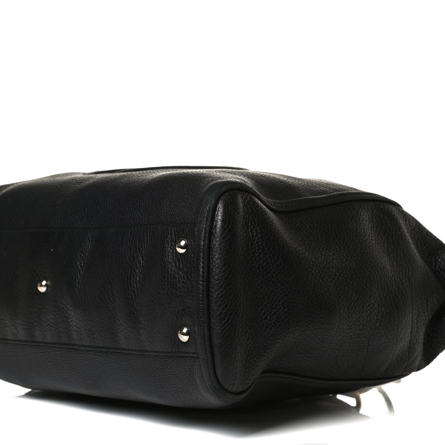 Gucci Pebbled Calfskin Large Soho Top Handle Bag Black 10 of 12
