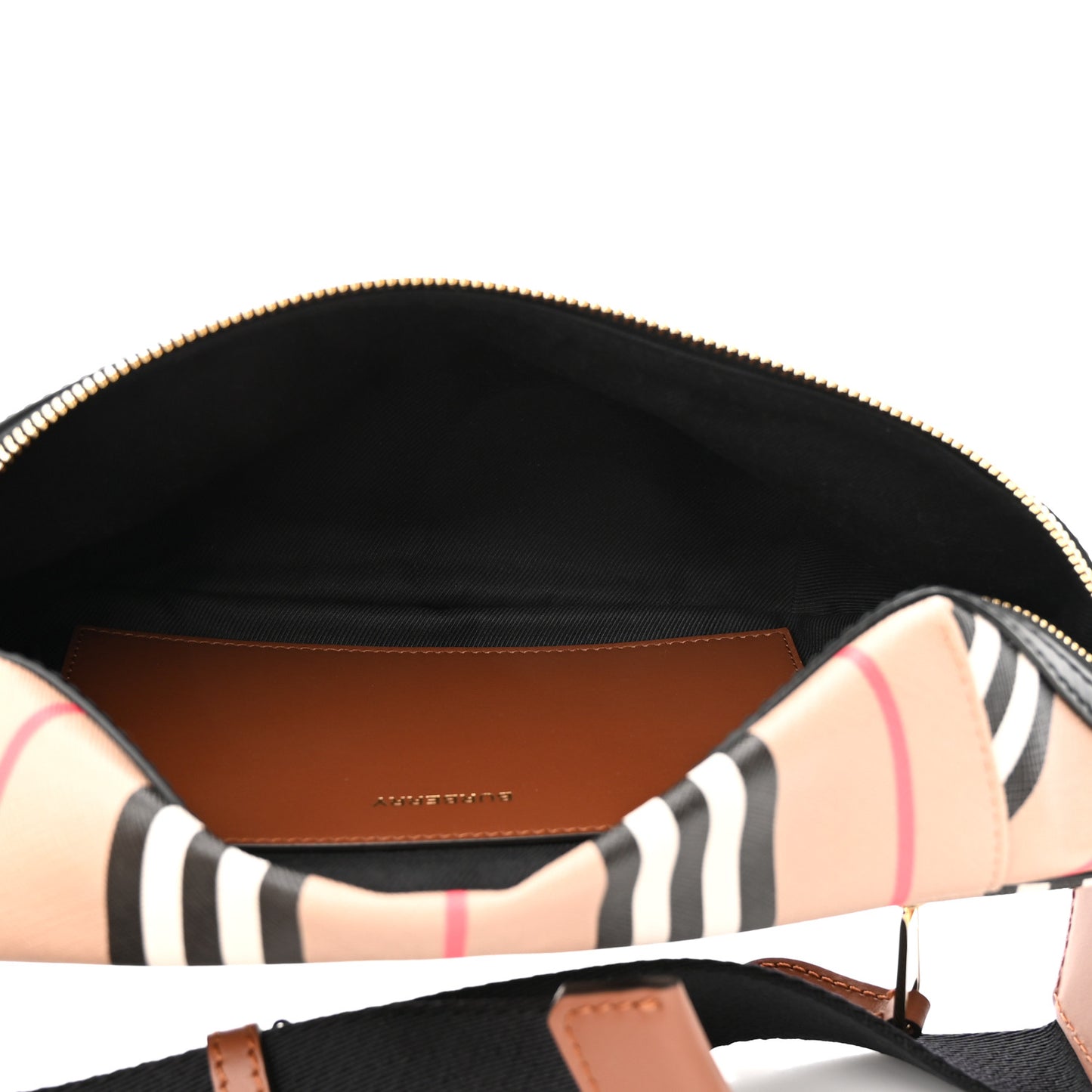 E-Canvas Icon Stripe Sonny Bum Bag Archive Beige