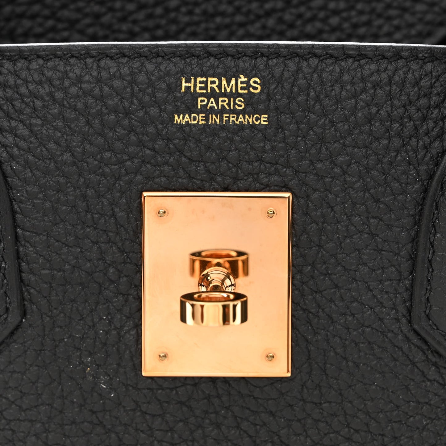 Togo Birkin 30 Black