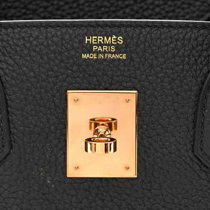 Hermes Togo Birkin 30 Black 6 of 11