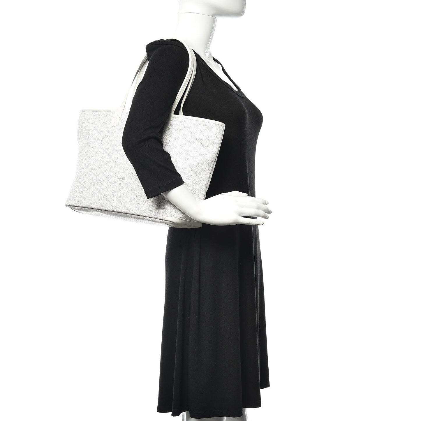 Goyardine Artois PM White