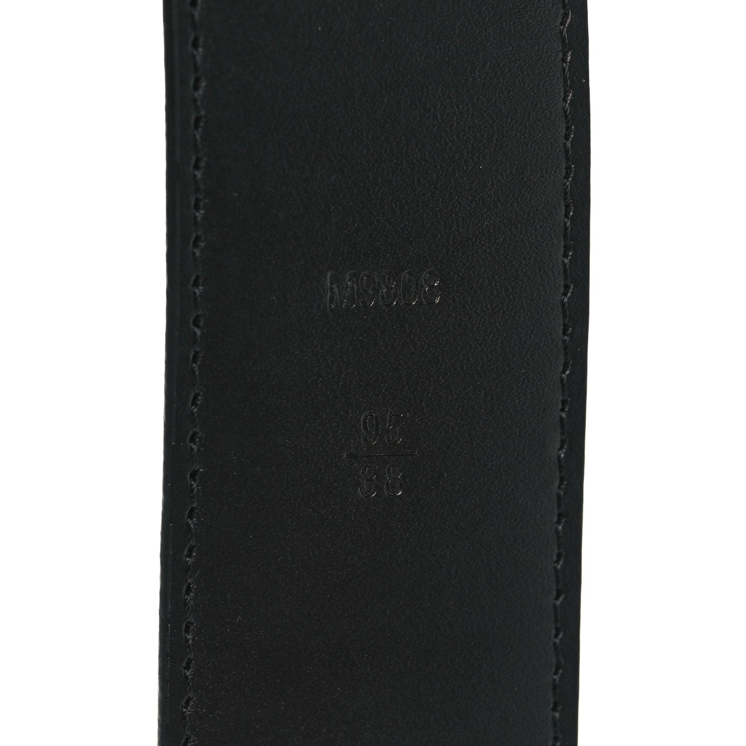 Louis Vuitton Calfskin Damier Eclipse 40mm LV Initiales Reversible Belt 95 38 5 of 7