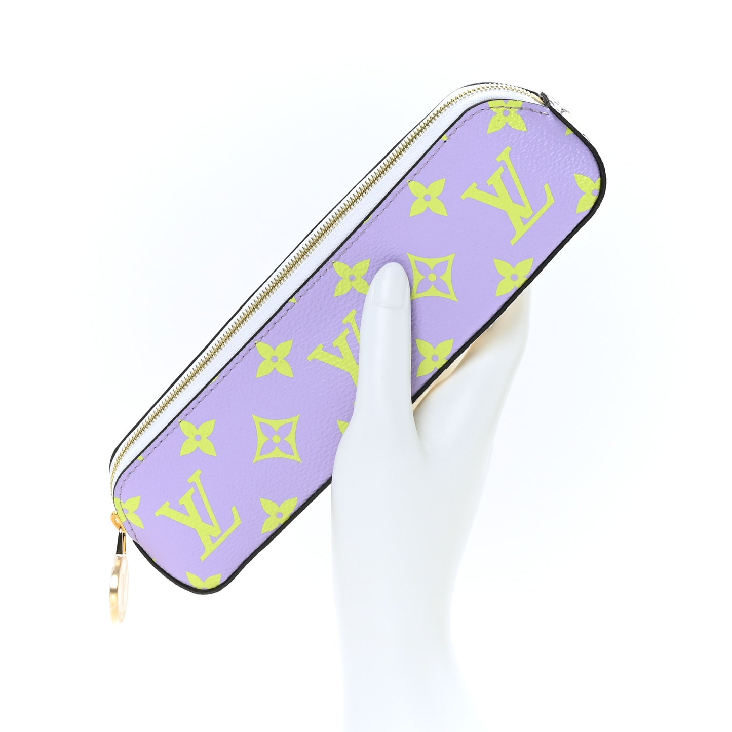 Monogram Giant Elizabeth Pencil Pouch Pink Lilac