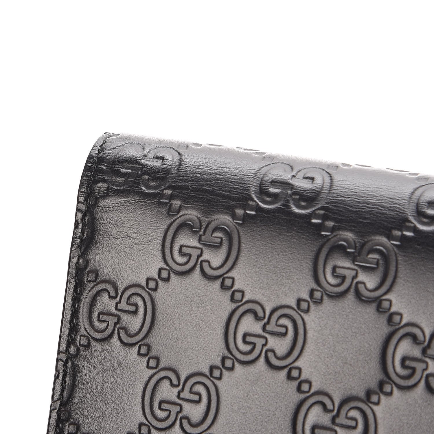 Gucci Guccissima Icon Chain Wallet Black 10 of 10