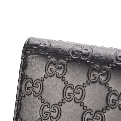 Gucci Guccissima Icon Chain Wallet Black 10 of 10