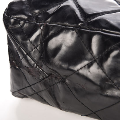 Chanel Vinyl Quilted XXL Reissue Flap Black 12 of 20