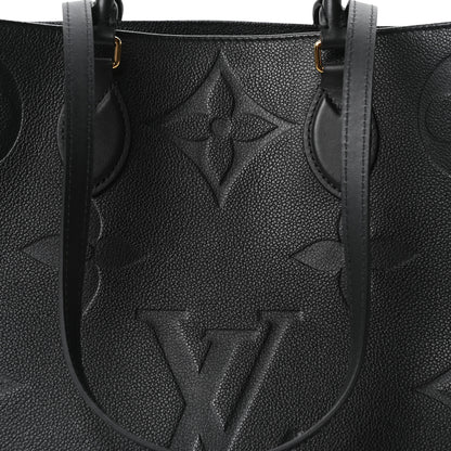 Louis Vuitton Empreinte Monogram Giant Onthego GM Black 7 of 9