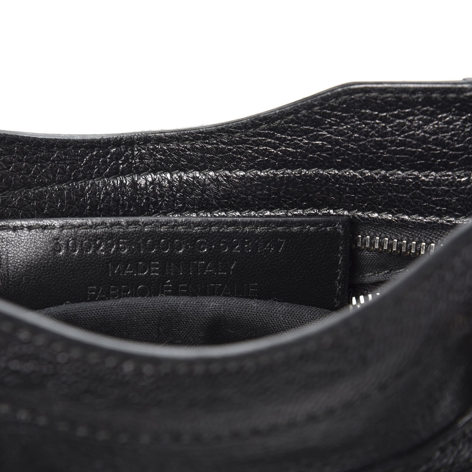 Balenciaga Chevre Silver Metallic Edge Hardware Mini City Black 8 of 9
