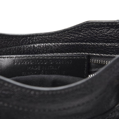 Balenciaga Chevre Silver Metallic Edge Hardware Mini City Black 8 of 9
