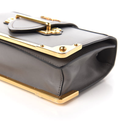 Prada City Calf Saffiano Cahier Bag Marmo 7 of 9