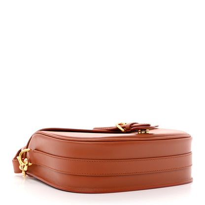 Christian Dior Box Calfskin Medium Bobby Flap Dark Tan 4 of 11