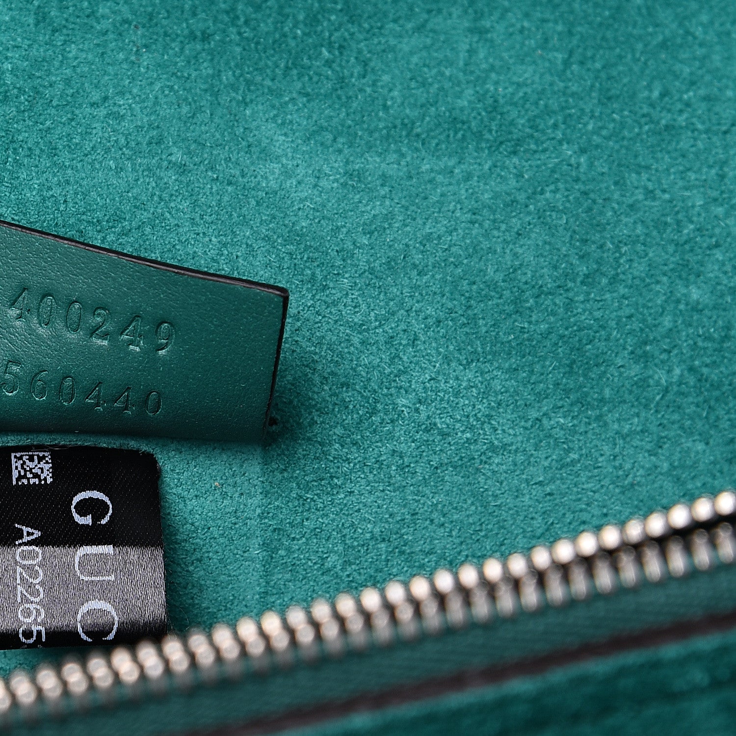 Gucci GG Supreme Monogram Willow Hill Embroidered Small Dionysus Shoulder Bag Emerald 6 of 12