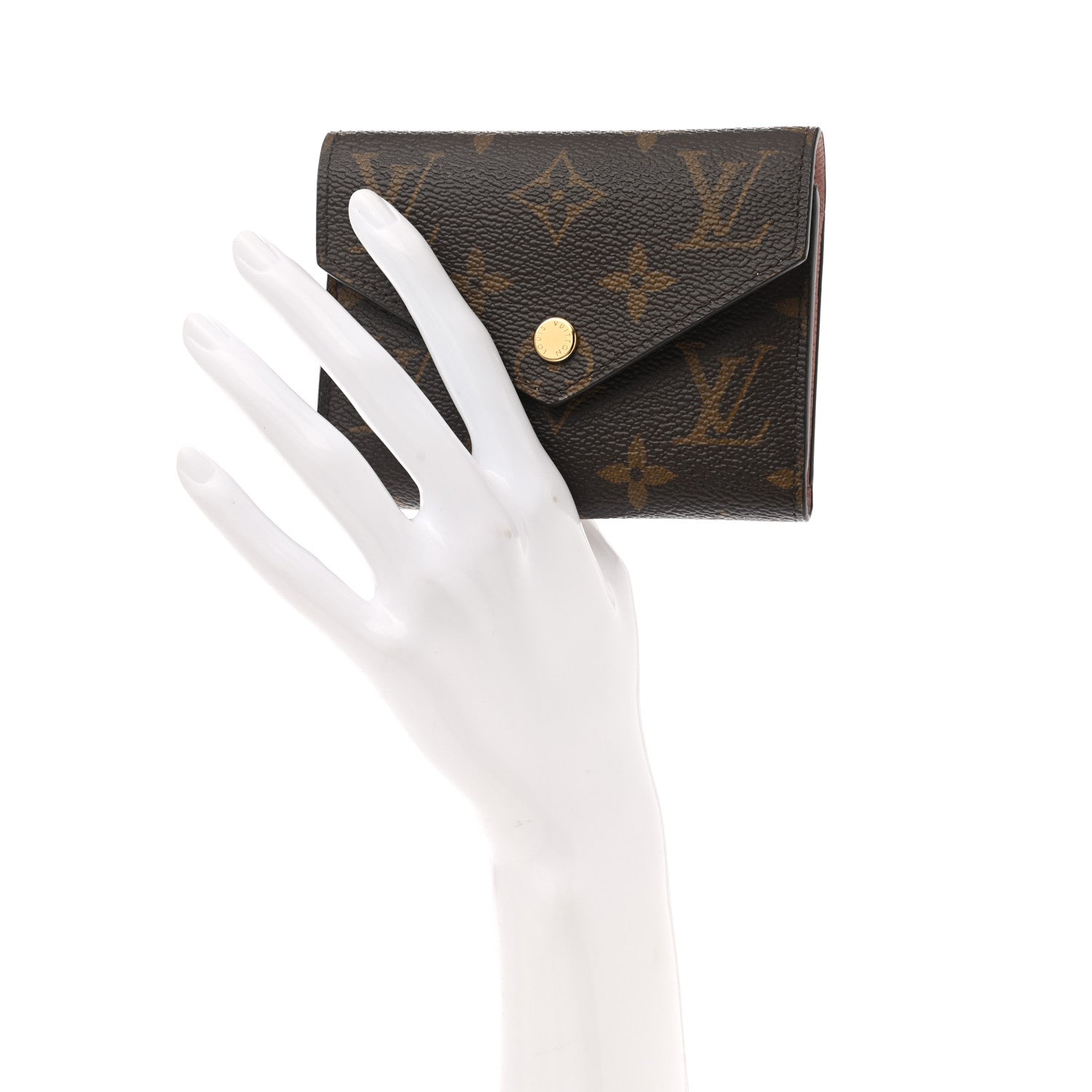 Louis Vuitton Monogram Victorine Wallet Rose Ballerine 2 of 7