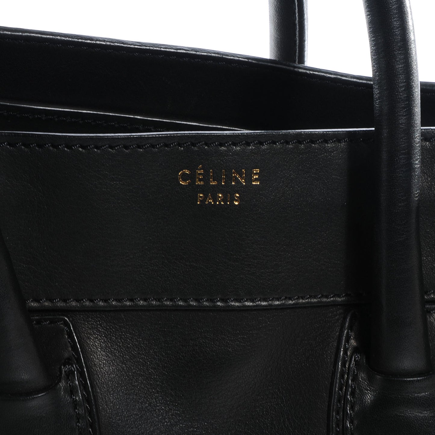 Smooth Calfskin Mini Luggage Black