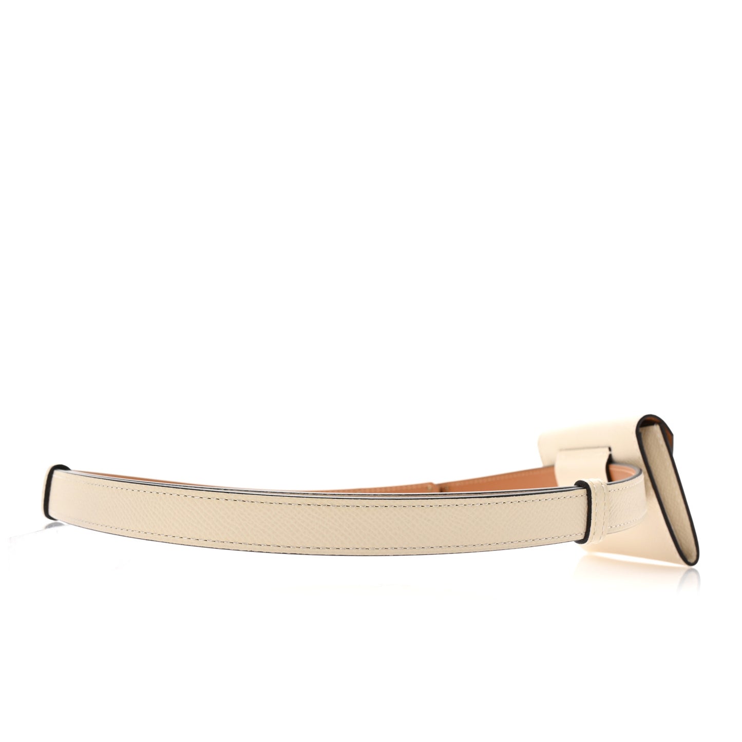 Epsom Kelly Pocket Belt Biscuit Nata