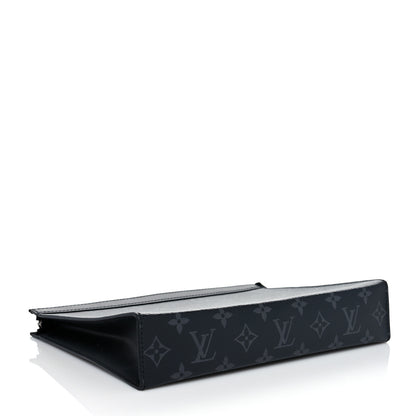 Louis Vuitton Monogram Eclipse Pochette Voyage MM 4 of 10