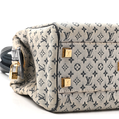 Louis Vuitton Mini Monogram Josephine PM Blue 8 of 9
