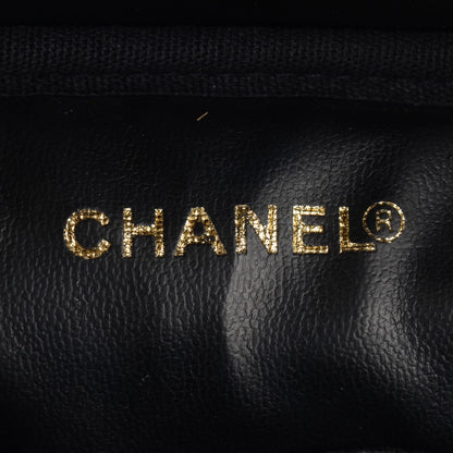 Chanel Caviar Cosmetic Vanity Bag Black 5 of 8