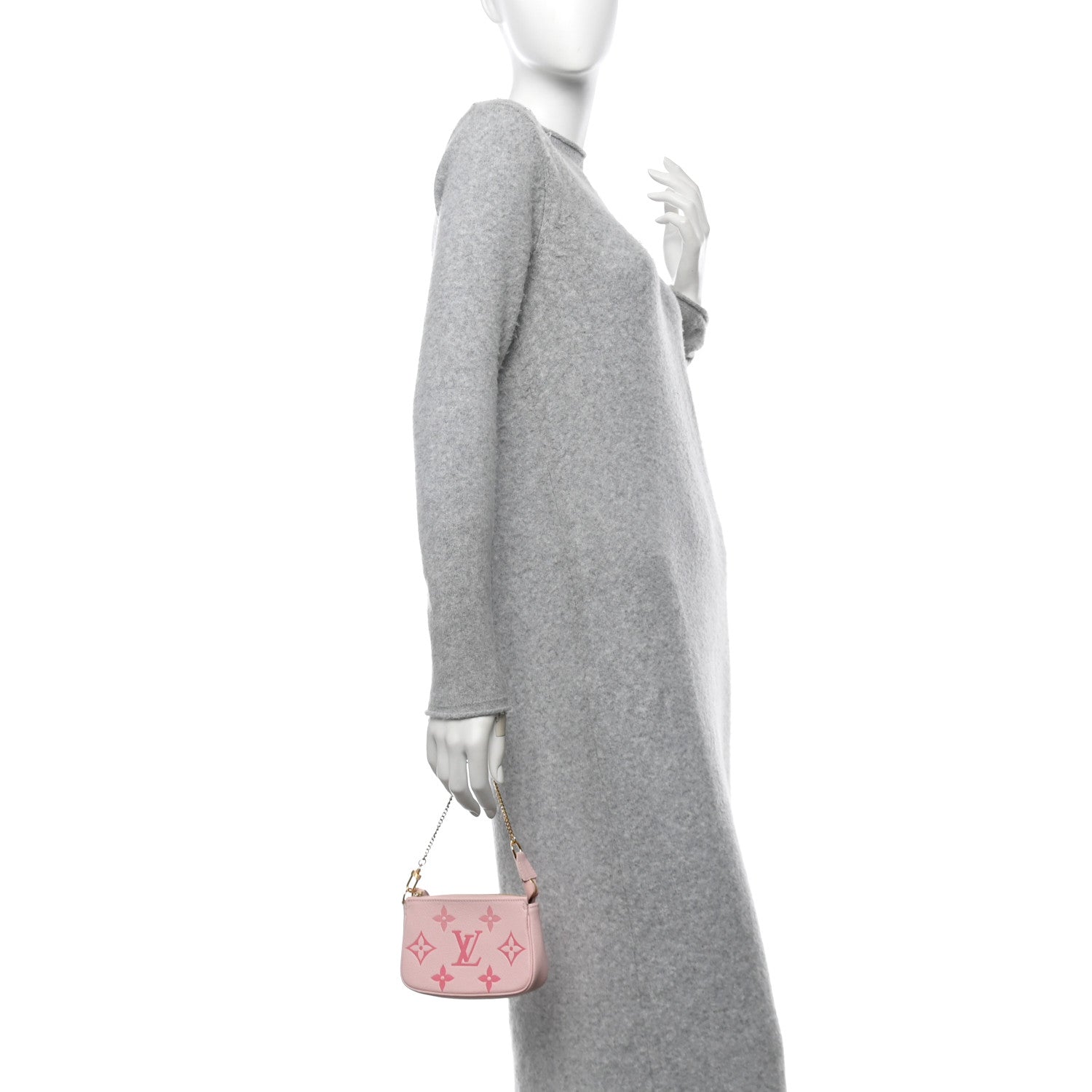 Louis Vuitton Empreinte Monogram Giant By The Pool Mini Pochette Accessories Bouton De Rose 2 of 11