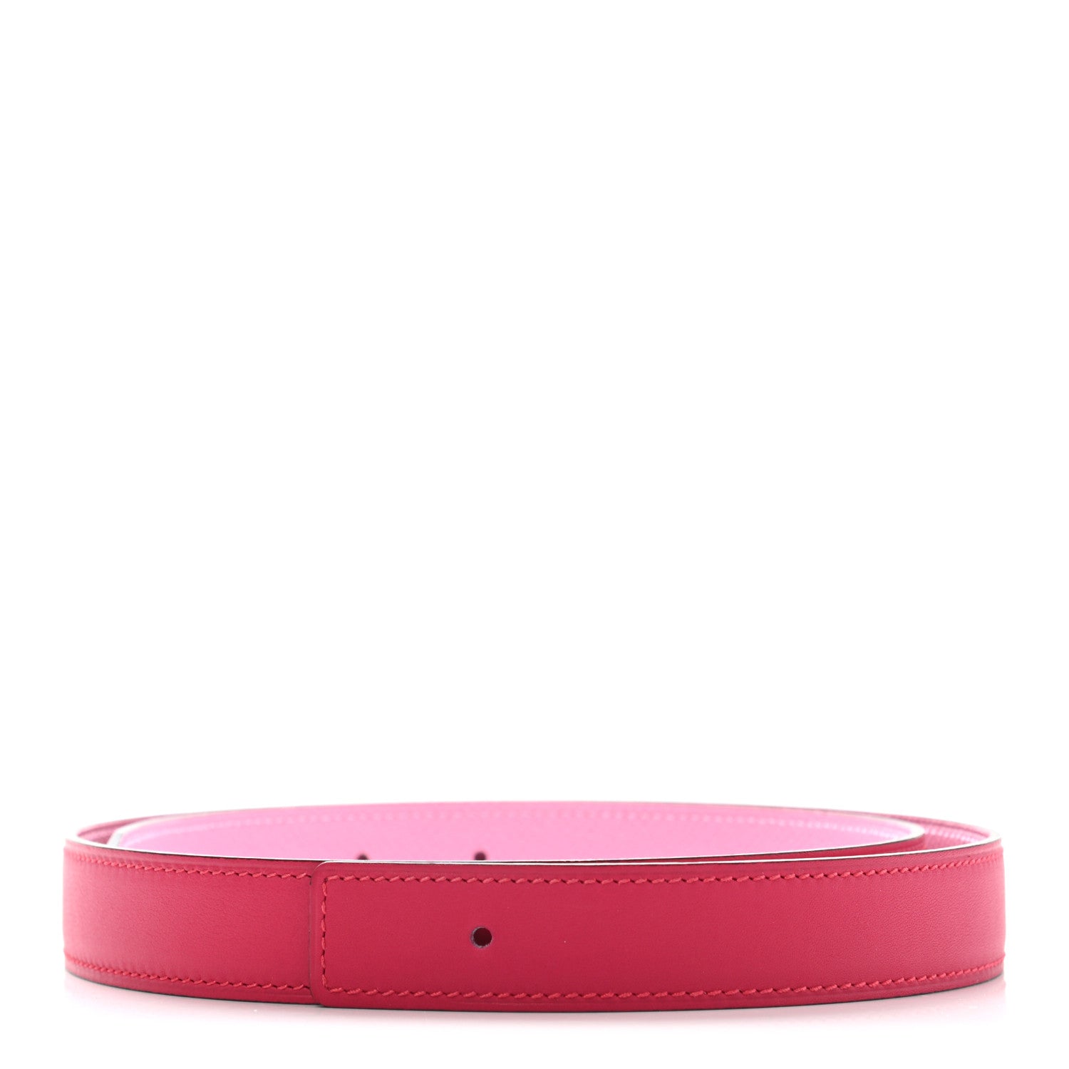 Hermes Swift Epsom 24mm Belt Strap 80 Framboise 5P Pink 1 of 7