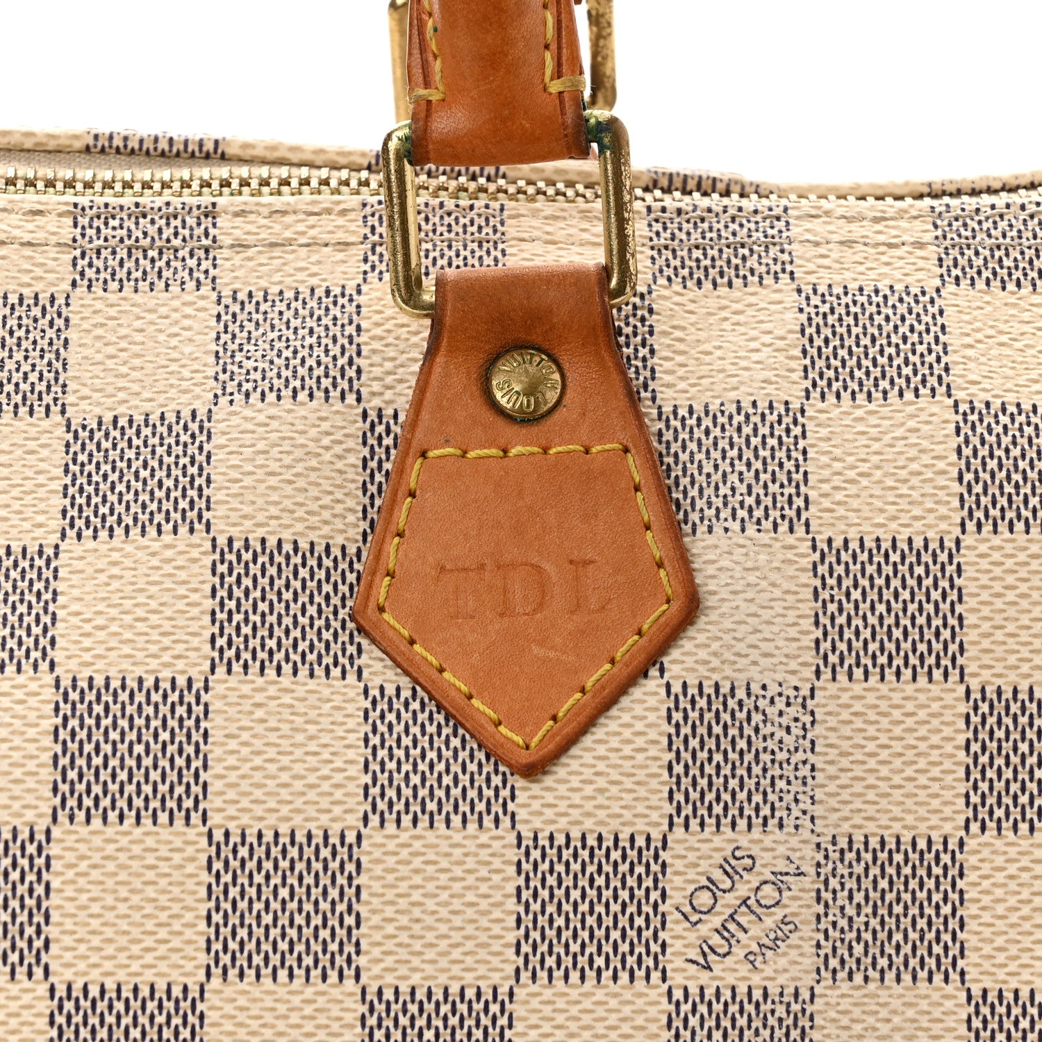 Louis Vuitton Damier Azur Speedy 30 11 of 16
