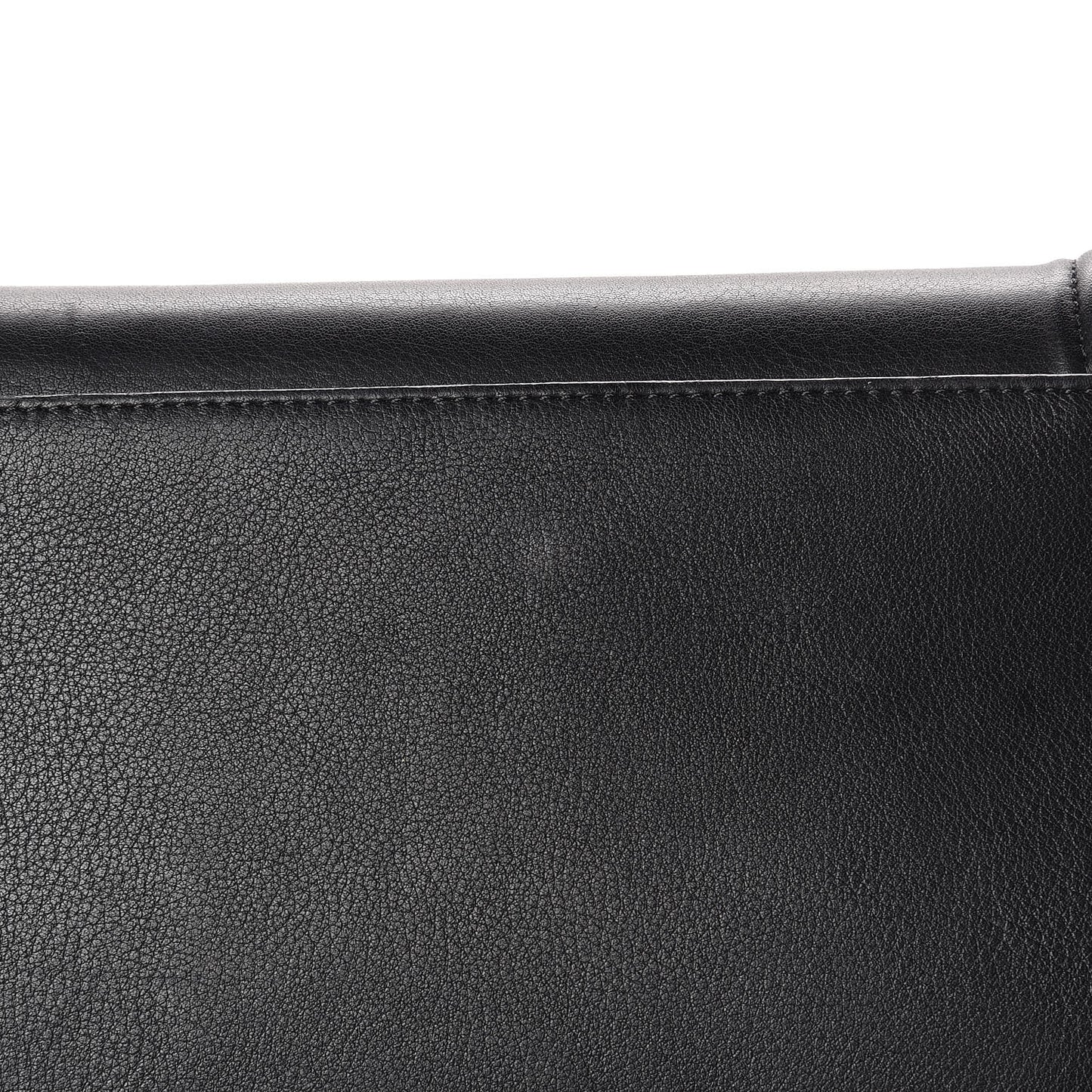 Supple Calfskin Medium Phantom Luggage Black