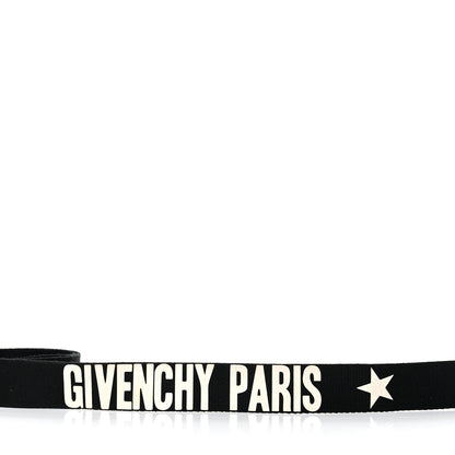 Givenchy Canvas Logo Bag Strap Black 3 of 5