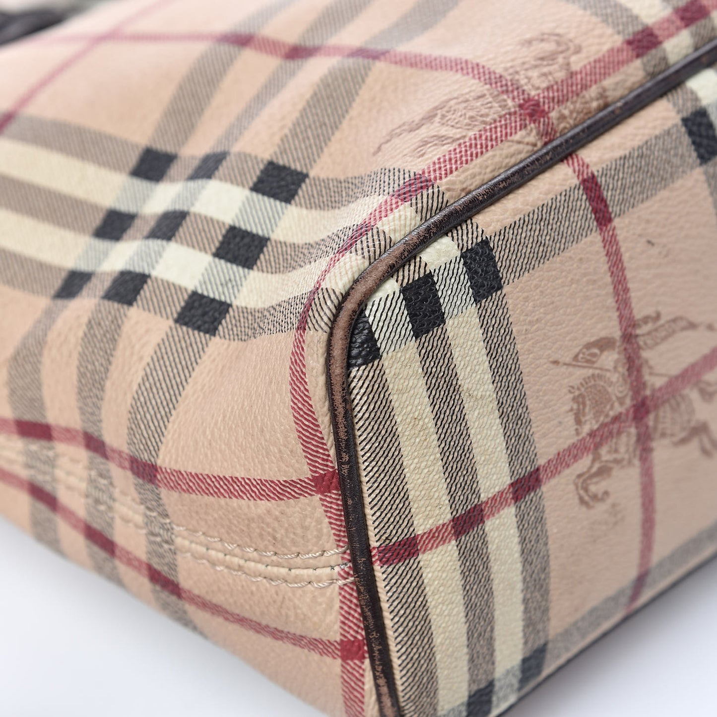 Haymarket Check Small Onslow Tote Chocolate