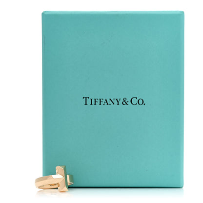 Tiffany 18K Rose Gold 4.5mm T T1 Wide Ring 51 5.75 3 of 5