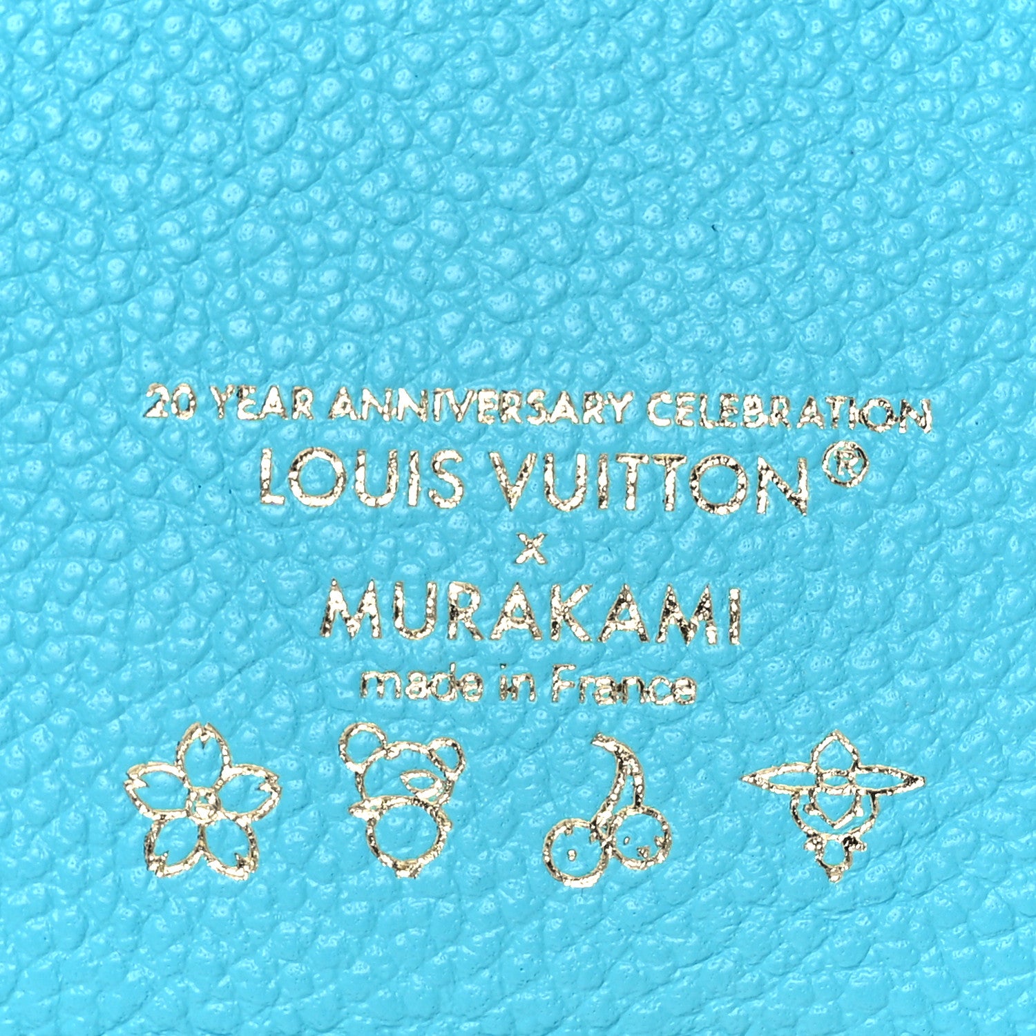 Louis Vuitton X TM Empreinte Monogram Lisa Wallet Kabira Blue 9 of 10