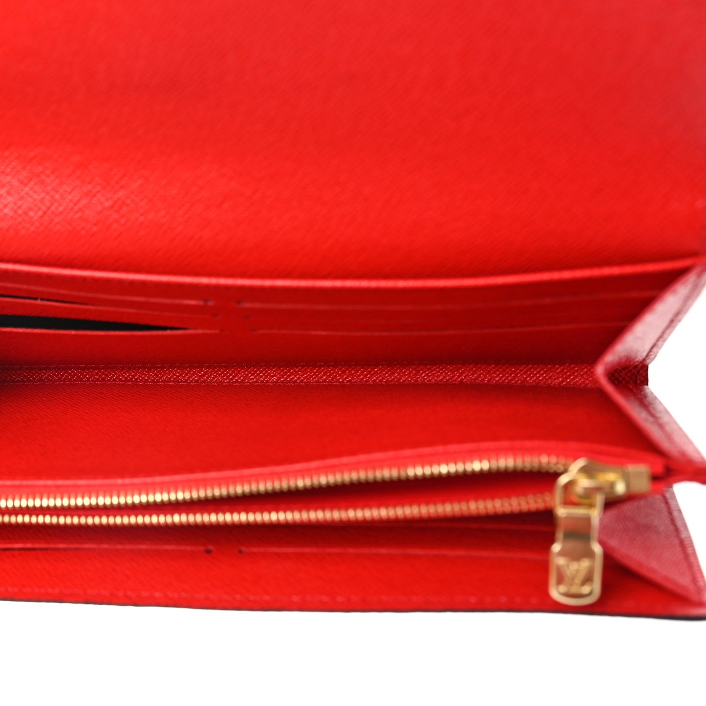 Monogram Sarah Wallet NM Coquelicot