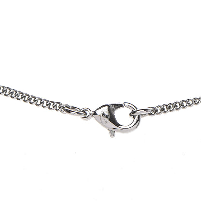 Chanel Ruthenium Crystal Star CC Necklace Iridescent Pink 6 of 6