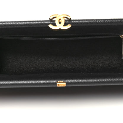 Chanel Caviar Quilted Timeless Clutch Black 5 of 12