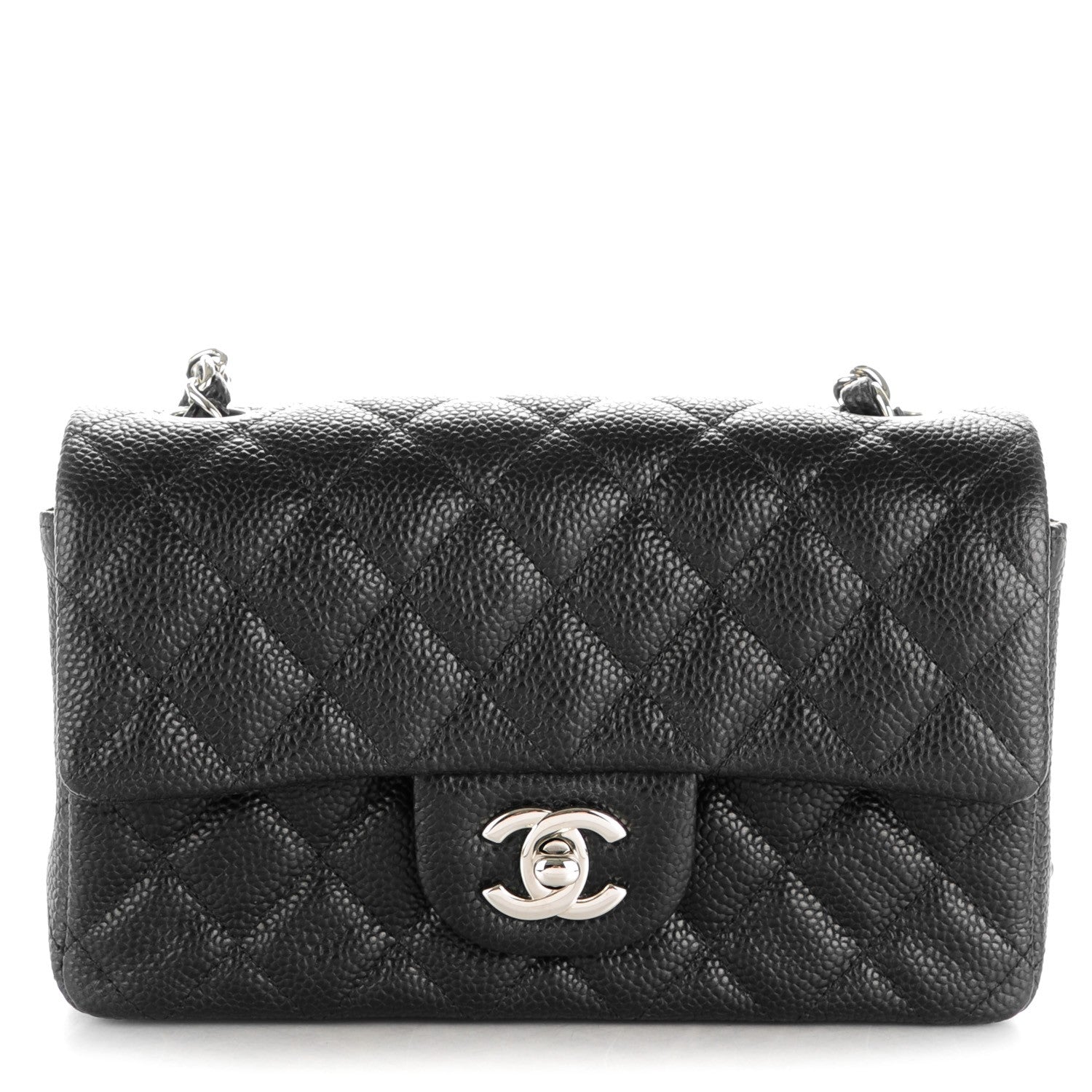 Chanel Caviar Quilted Mini Rectangular Flap Black 1 of 7