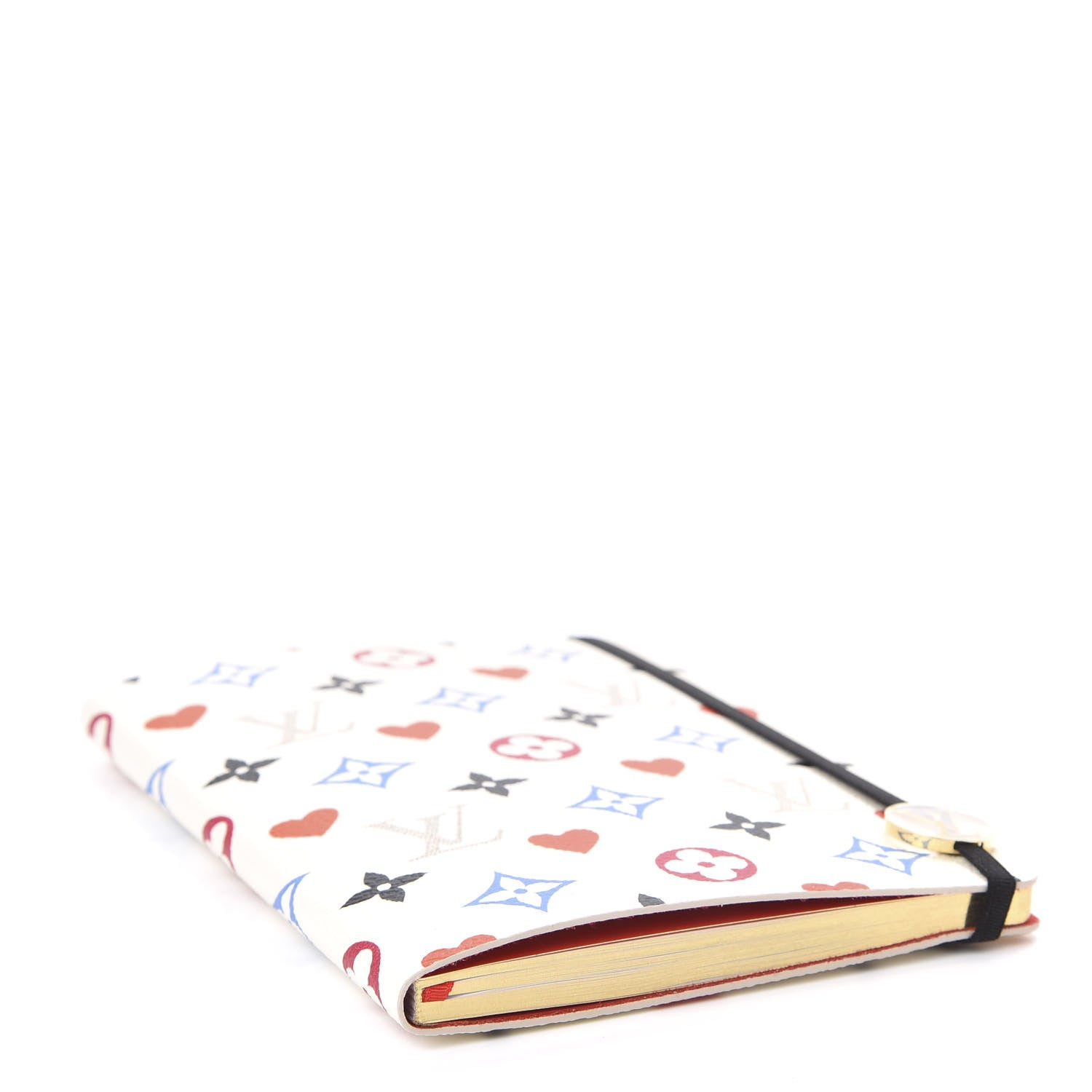 Louis Vuitton Game On Clemence Notebook MM White 4 of 8