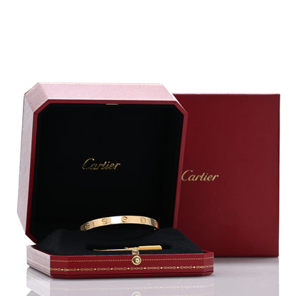 Cartier 18K Yellow Gold LOVE Bracelet 17 8 of 8
