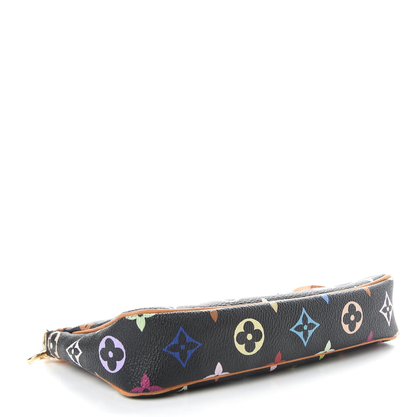Monogram Multicolor Pochette Accessories Black